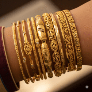 gold bangles set